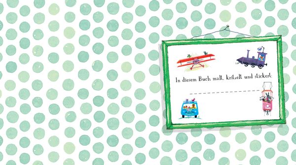 Produktbild: Henriette Bimmelbahn und ihre Freunde - Das gro&szlig;e Sticker-, Mal- und R&auml;tselbuch