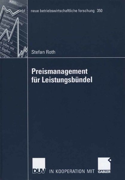 Produktbild: Preismanagement f&uuml;r Leistungsb&uuml;ndel