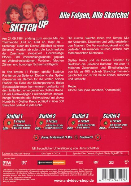 Produktbild: Sketchup - Alle vier Staffeln [4 DVDs]