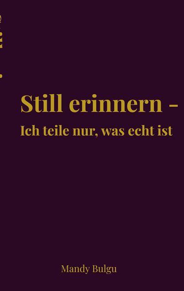 Produktbild: Still erinnern