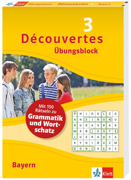 Découvertes 3 Bayern (ab 2017) Übungsblock zum Schulbuch, 3. Lernjahr, Taschenbuch von , Klett Lerntraining bei PONS Langenscheidt GmbH,
