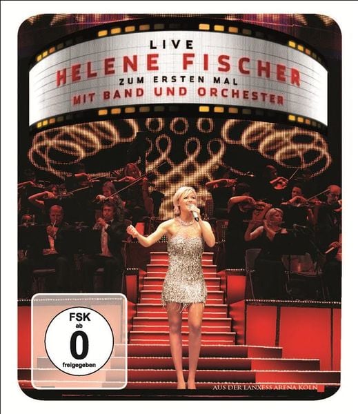 Produktbild: Helene Fischer - Live/Zum ersten Mal mit Band und Orchester