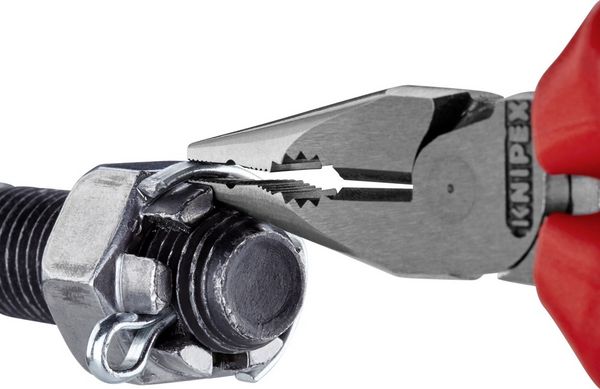 Produktbild: Knipex 08 21 145 Werkstatt Kombizange 145mm DIN ISO 5746