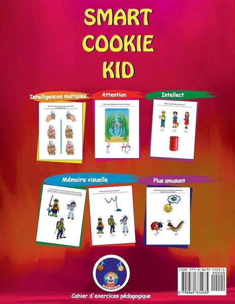 Produktbild: Smart Cookie Kid 3～4歳向け 開発ワークブック 4D
