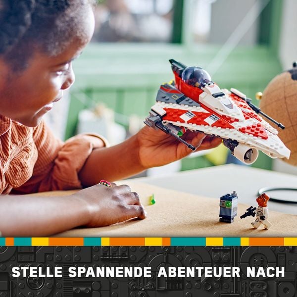 Produktbild: LEGO Star Wars Jedi Bobs Sternj&auml;ger, Bauspielzeug, Sternenschiff 75388