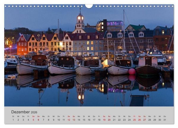 Produktbild: F&auml;r&ouml;er Inseln 2026 (Wandkalender 2026 DIN A3 quer), CALVENDO Monatskalender