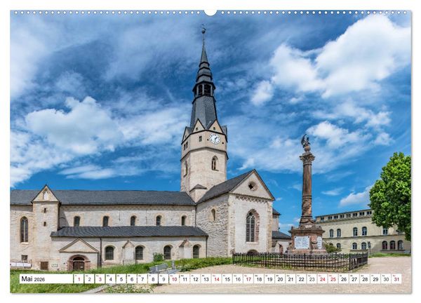 Produktbild: Rosenstadt Sangerhausen (hochwertiger Premium Wandkalender 2026 DIN A2 quer), Kunstdruck in Hochglanz