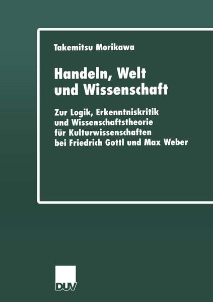 Produktbild: Handeln, Welt und Wissenschaft