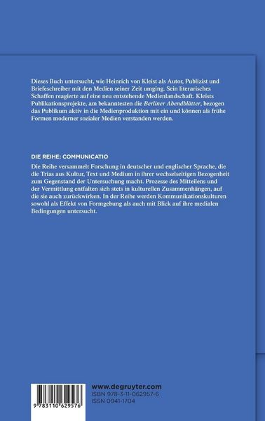 Produktbild: Kleists Medien