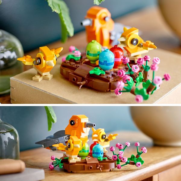 LEGO Creator Vogelnest Oster Set, Spielzeug zum Bauen für Kinder 40639