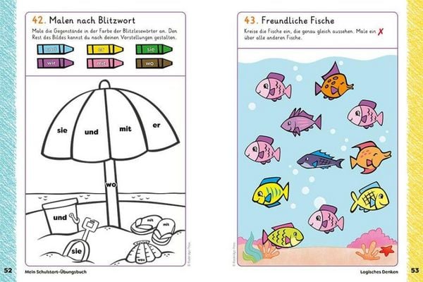 Produktbild: Mein Schulstart-&Uuml;bungsbuch