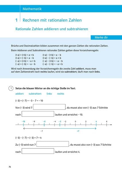 Produktbild: Klett Sicher durch die 7. Klasse - Deutsch, Mathematik, Englisch