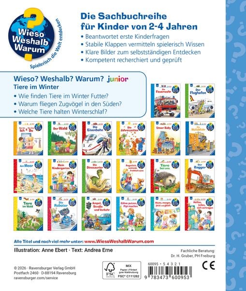 Produktbild: Wieso? Weshalb? Warum? junior, Band 31 - Tiere im Winter