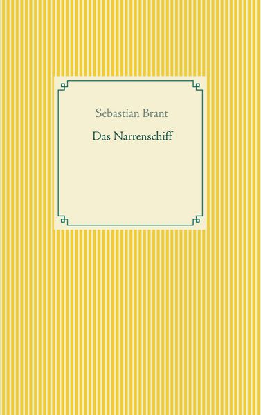 Produktbild: Das Narrenschiff