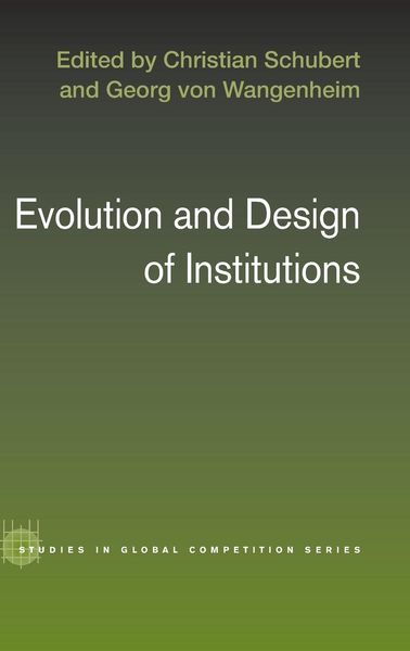 Produktbild: Evolution and Design of Institutions