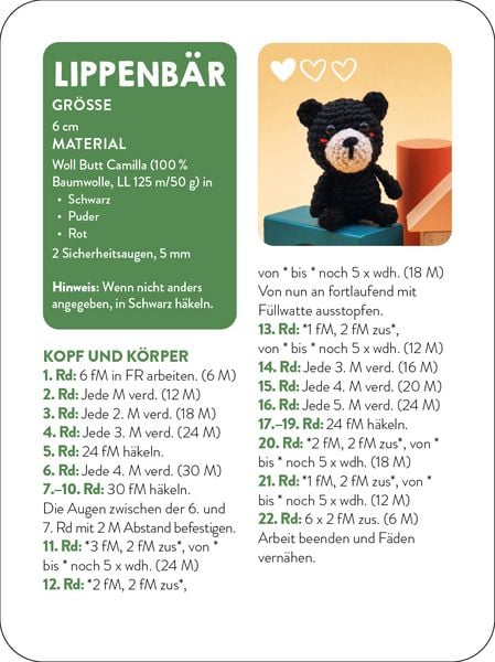 Produktbild: 55 x h&auml;keln &ndash; Mini-Amigurumis: Dein Kartenset von Wellensittich bis Wichtel