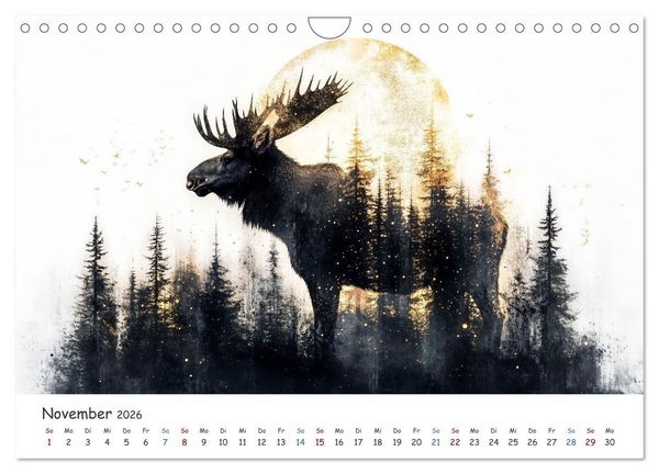 Produktbild: W&auml;chter des Zauberwaldes (Wandkalender 2026 DIN A4 quer), CALVENDO Monatskalender