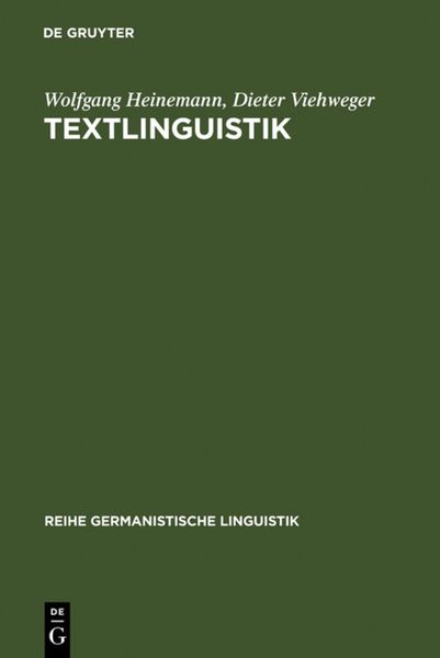 Produktbild: Textlinguistik
