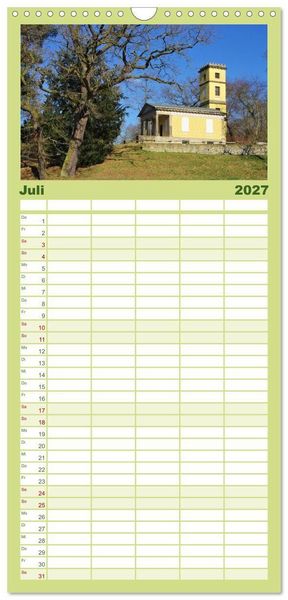 Produktbild: Familienplaner 2027 - Dessau mit 5 Spalten (Wandkalender, 21 x 45 cm) CALVENDO