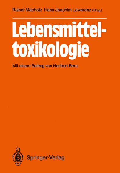 Produktbild: Lebensmitteltoxikologie