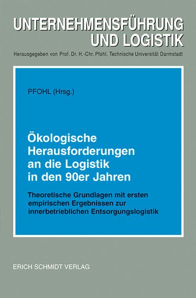 Produktbild: &Ouml;kologische Herausforderungen an die Logistik in den 90er Jahren
