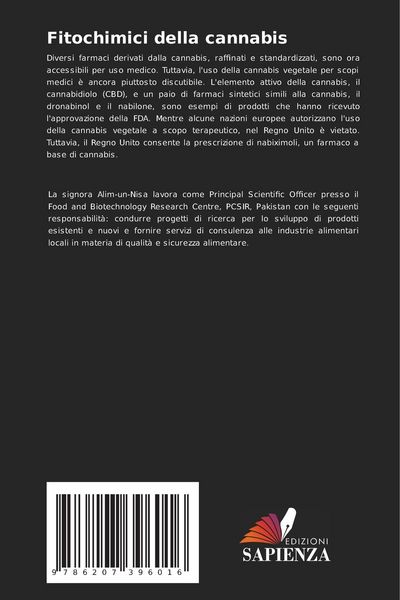 Produktbild: Fitochimici della cannabis
