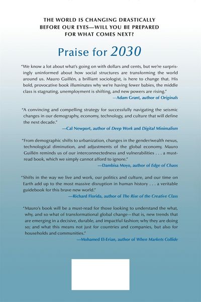 Produktbild: Guill&eacute;n, M: 2030: How Today's Biggest Trends Will Collide an
