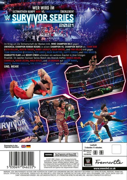 Produktbild: WWE: SURVIVOR SERIES 2021 [2 DVDs]