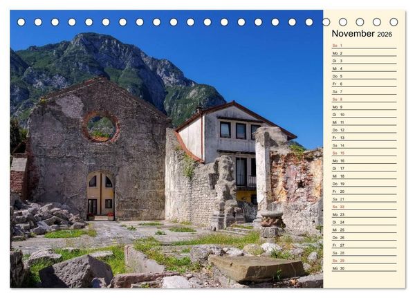 Produktbild: Friaul-Julisch Venetien - Italiens sch&ouml;ner Nordosten (Tischkalender 2026 DIN A5 quer), CALVENDO Monatskalender