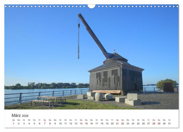 Produktbild: Rheingau - Land des Weines und der Bauwerks (Wandkalender 2026 DIN A3 quer), CALVENDO Monatskalender