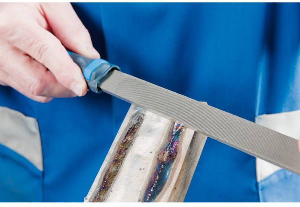 Produktbild: PFERD TOOLS 11210206 Werkstattfeile Flachstumpf Hieb 1 inkl. Ergonomie-Feilenheft L&auml;nge 200 mm 1 St.