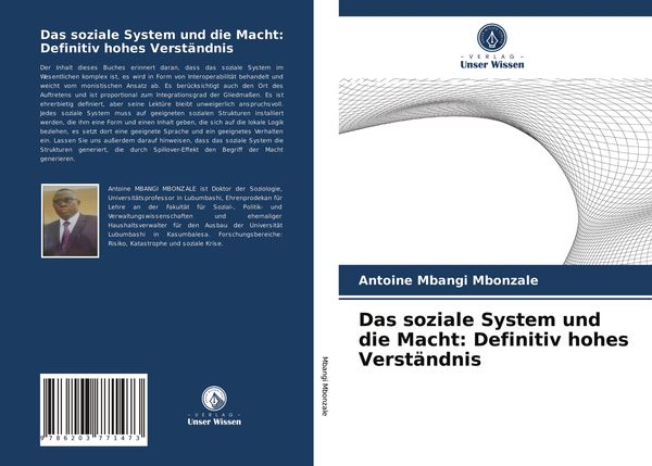 Produktbild: Das soziale System und die Macht: Definitiv hohes Verst&auml;ndnis