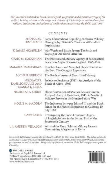 Produktbild: Journal of Medieval Military History
