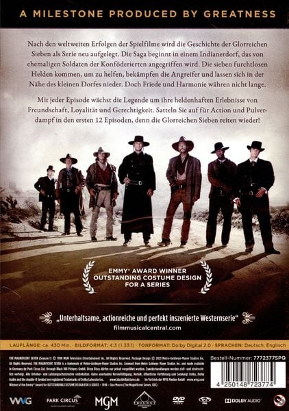 Produktbild: Die Glorreichen 7 &ndash; Staffel 1 [3 DVDs]