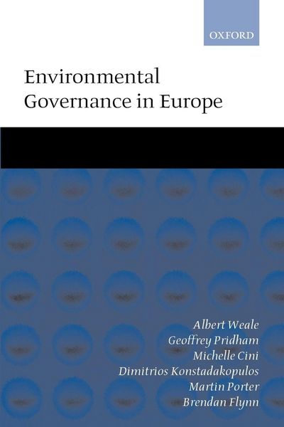 Produktbild: Environmental Governance in Europe