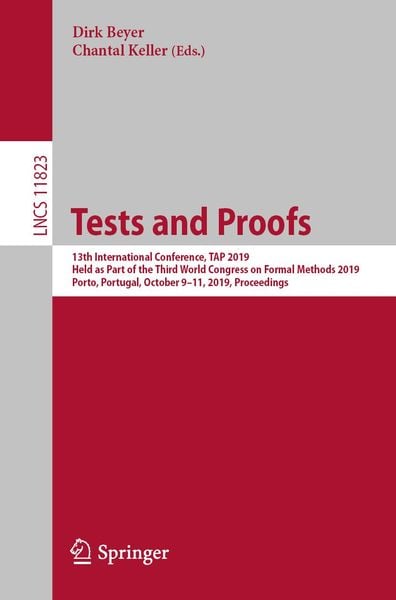 Produktbild: Tests and Proofs