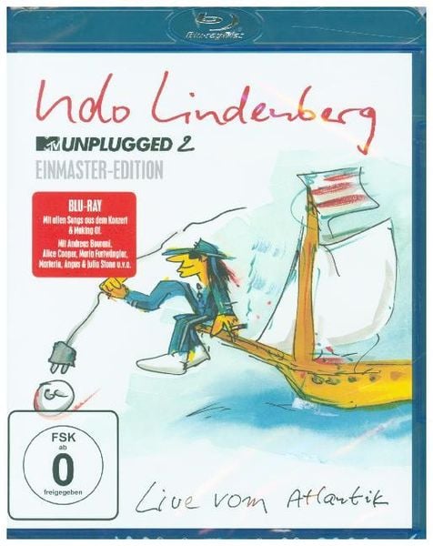 MTV Unplugged 2-Live vom Atlantik (Blu-ray) - Udo Lindenberg, CD