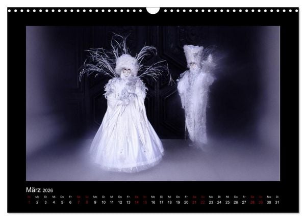 Produktbild: Venezianischer Karneval (Wandkalender 2026 DIN A3 quer), CALVENDO Monatskalender