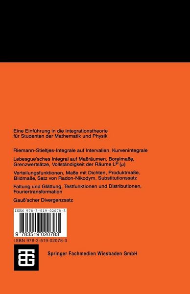 Produktbild: Integrationstheorie