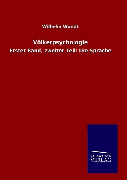 Produktbild: V&ouml;lkerpsychologie