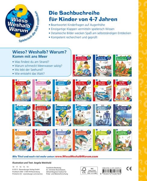 Produktbild: Wieso? Weshalb? Warum? Band 17 - Komm mit ans Meer