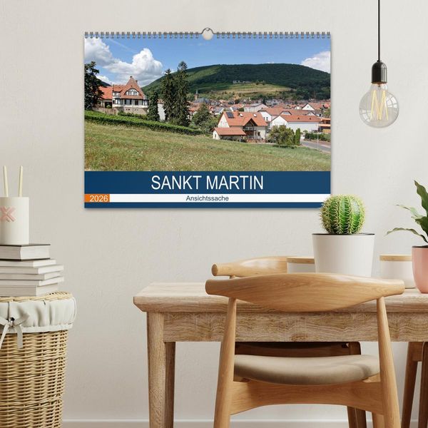 Produktbild: Sankt Martin - Ansichtssache (Wandkalender 2026 DIN A3 quer), CALVENDO Monatskalender