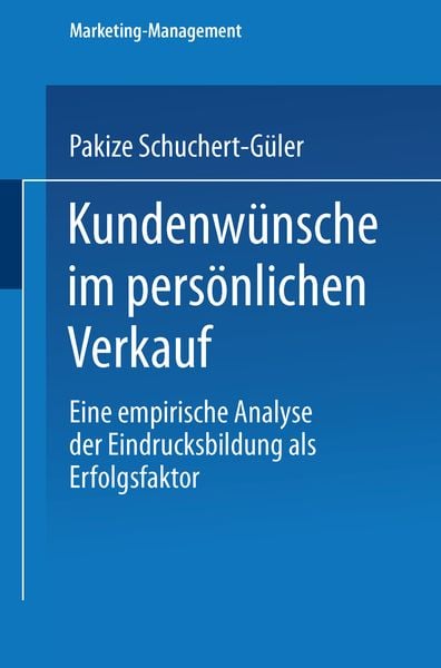 Produktbild: Kundenw&uuml;nsche im pers&ouml;nlichen Verkauf