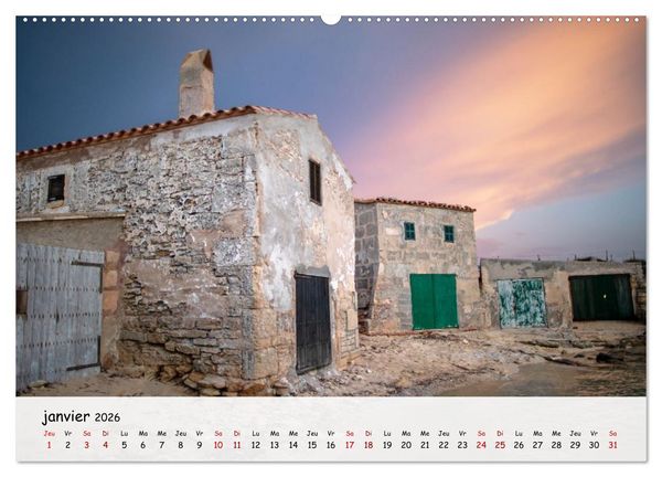 Produktbild: Majorque - Une &icirc;le &agrave; couper le souffle en M&eacute;diterran&eacute;e (Calendrier mural 2026 DIN A2 vertical) calendrier de bureau