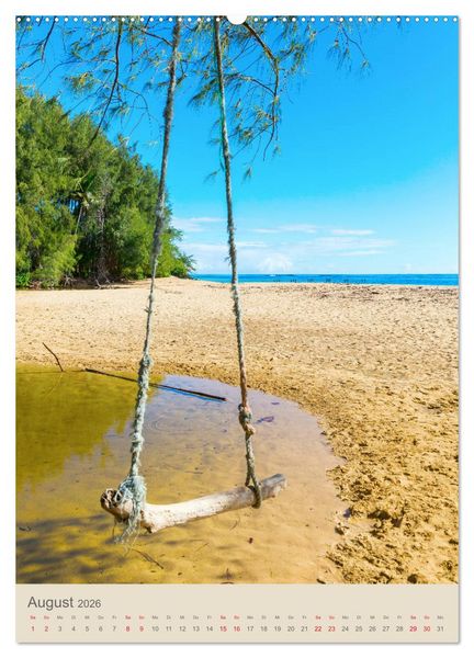 Produktbild: O'ahu - Hawaii, Bilder aus dem S&uuml;dseeparadies (Wandkalender 2026 DIN A2 hoch), CALVENDO Monatskalender
