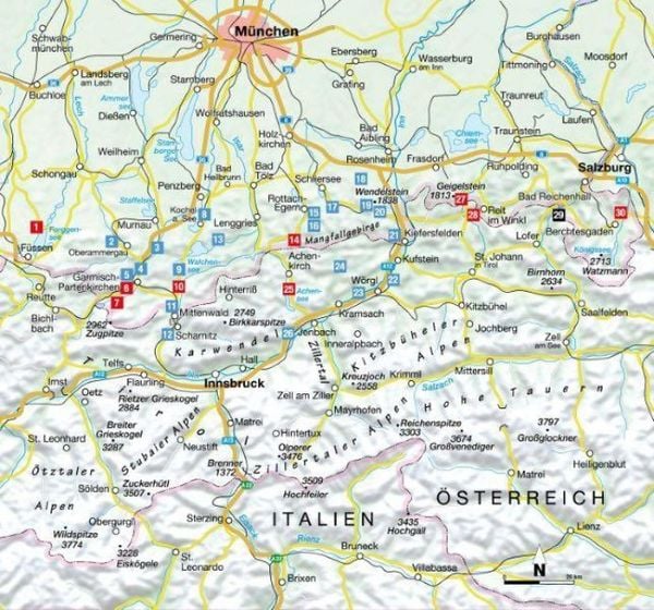 Produktbild: Wilde Wasserf&auml;lle und Klammen in den Bayerischen Hausbergen
