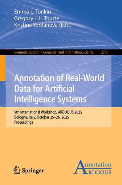 Produktbild: Annotation of Real-World Data for Artificial Intelligence Systems