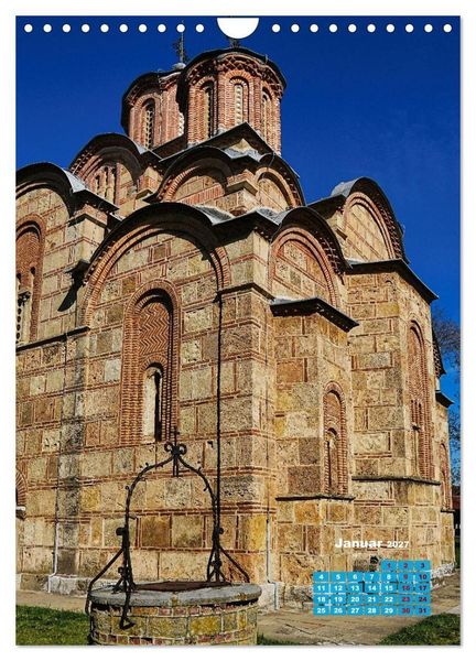 Produktbild: Christliches und muslimisches Kosovo (Wandkalender 2027 DIN A4 hoch), CALVENDO Monatskalender