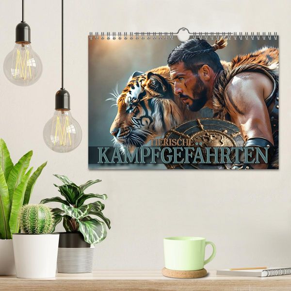 Produktbild: Tierische Kampfgef&auml;hrten (Wandkalender 2026 DIN A4 quer), CALVENDO Monatskalender