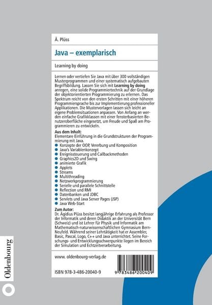 Produktbild: Java - exemplarisch